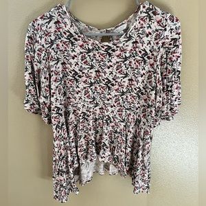 Women’s Floral Top Size S